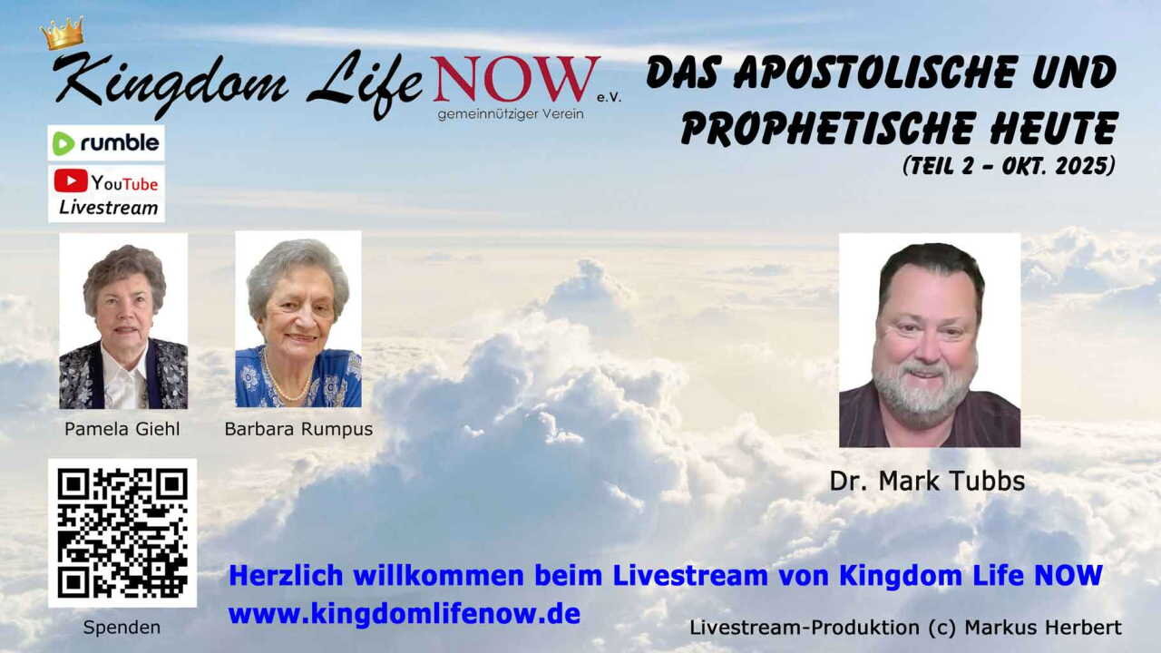 Das Apostolische und Prophetische heute - Dr. Mark Tubbs (Teil 2 - Okt. 2025)