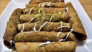 Amazing Chorizo & Potato Flautas I Corn Taquitos I Flour Flautas l Gastro Guru