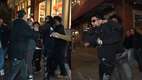Yung Mooch Gets Punched Twice in San Antonio