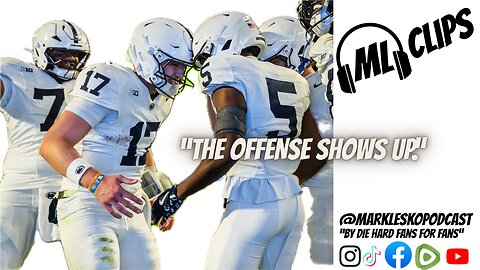 Penn State Offense performed well vs. Michigan State #collegefootball