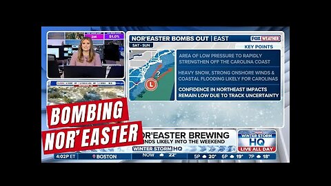 Nor easter bomb cyclone set to impact the East Coast this weekend | Fox WEATHER