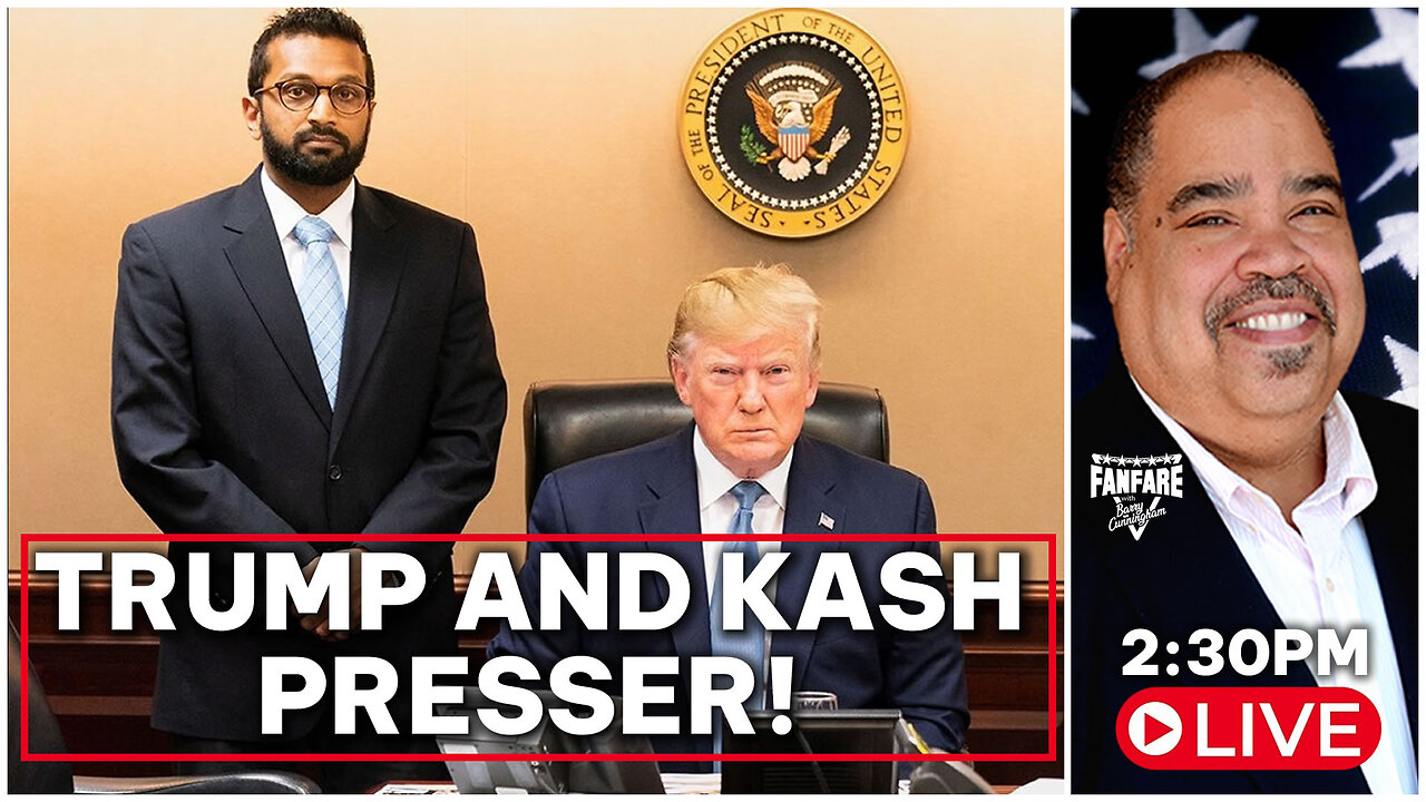 BREAKING NEWS: PRESIDENT TRUMP HOLD PRESS CONFERENCE WITH FBI DIRECTOR KASH PATEL!