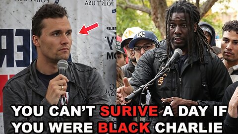 Charlie Kirk LOSES IT AT 'Pro Black' Indoctrinated Student In "Racist DEI Policy" Debate
