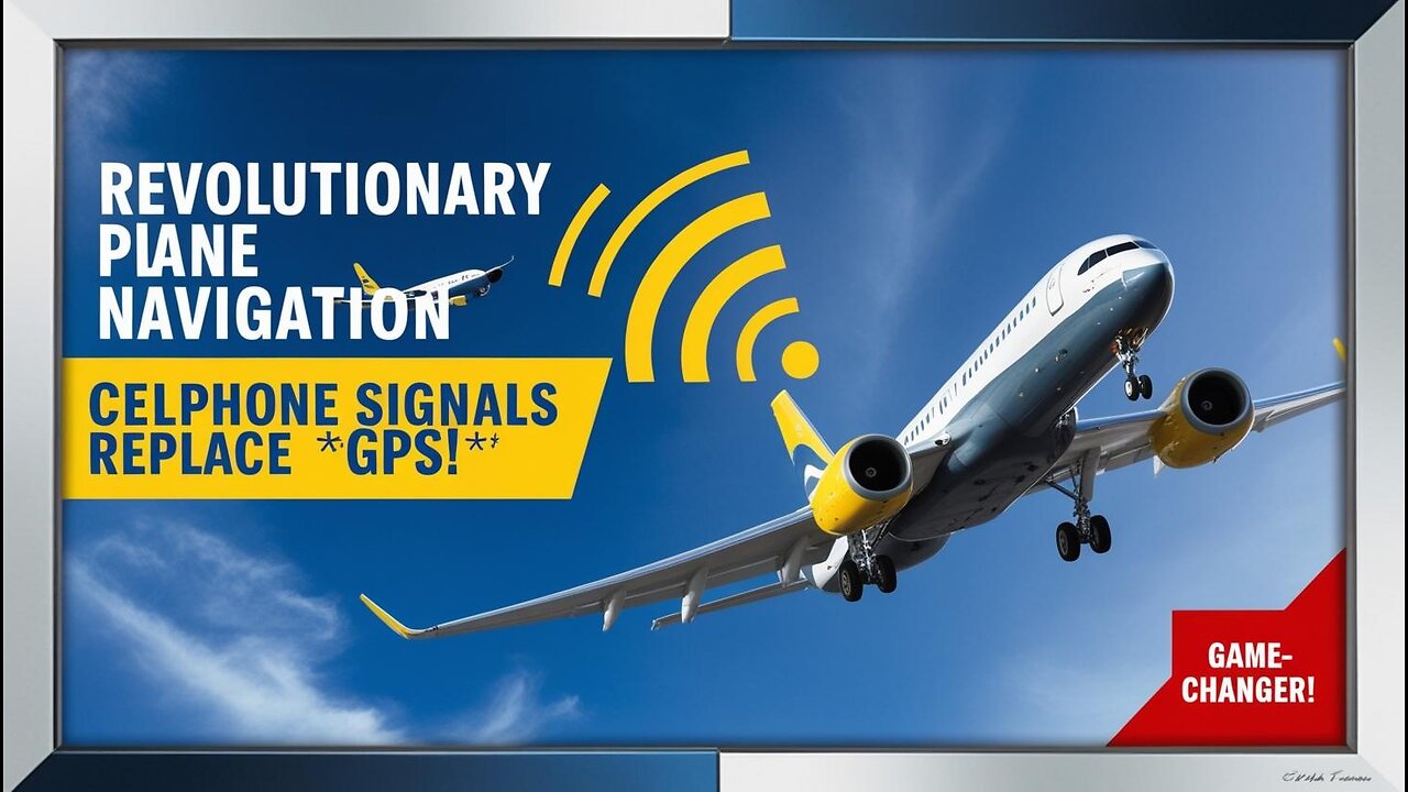 New Airplane Navigation Tech Uses Cellphone Signals to Replace GPS Emergency Flight System Explained