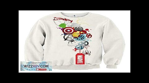 Marvel The Avengers Iron Man Symbols Dope Style Sweatshirt Review