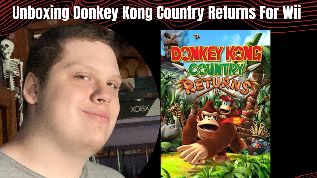 Unboxing Donkey Kong Country Returns For Wii