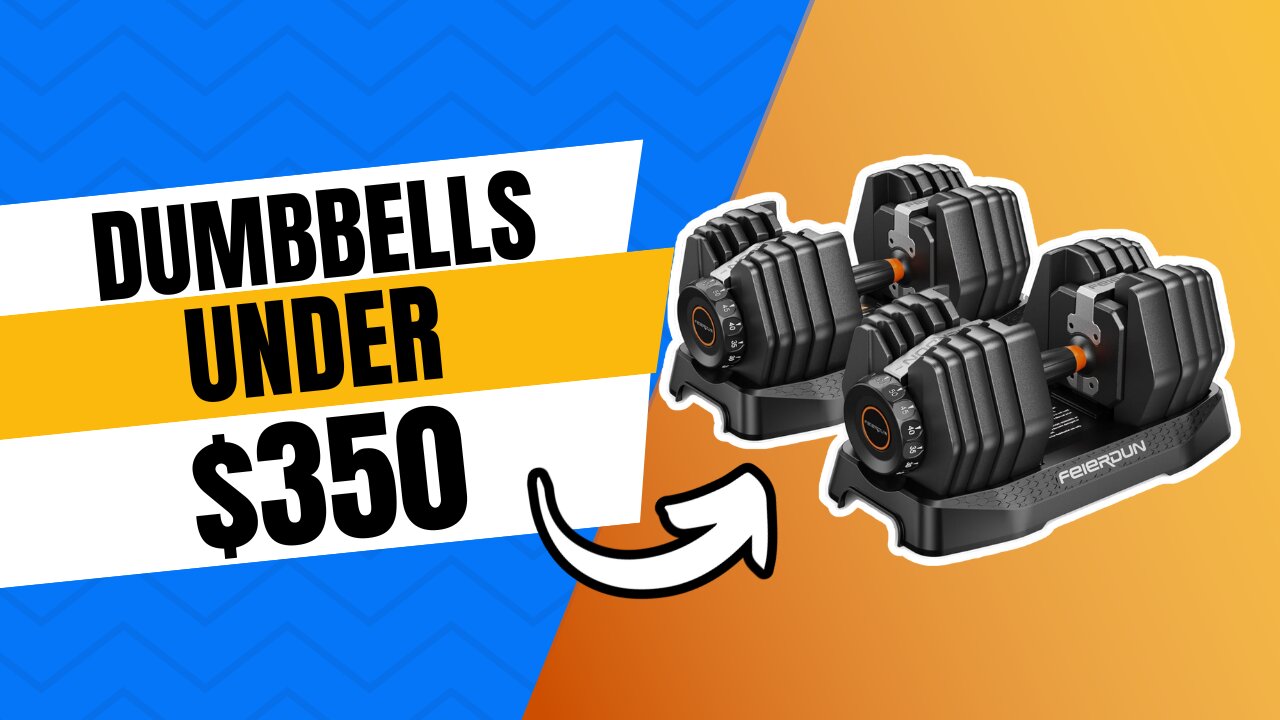 Feierdun Budget Adjustable Dumbbells Review (Under $350!!)