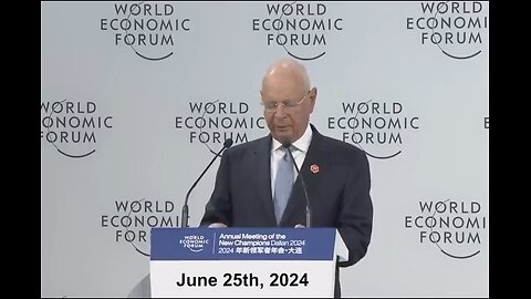 🚨THROWBACK: Globalist Klaus Schwab calls for FORCED global collaboration