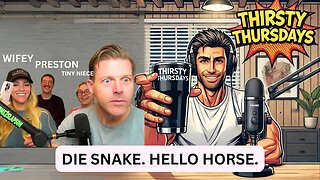 Thirsty Thursday Jan 1st 2026: Die Snake. Hello Horse.