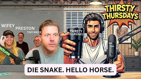 Thirsty Thursday Jan 1st 2026: Die Snake. Hello Horse.