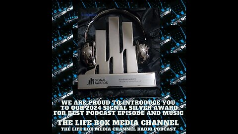 Proud To Announce We Won A Prestigious Signal Silver Award For Best Podcast Episode And Best Music