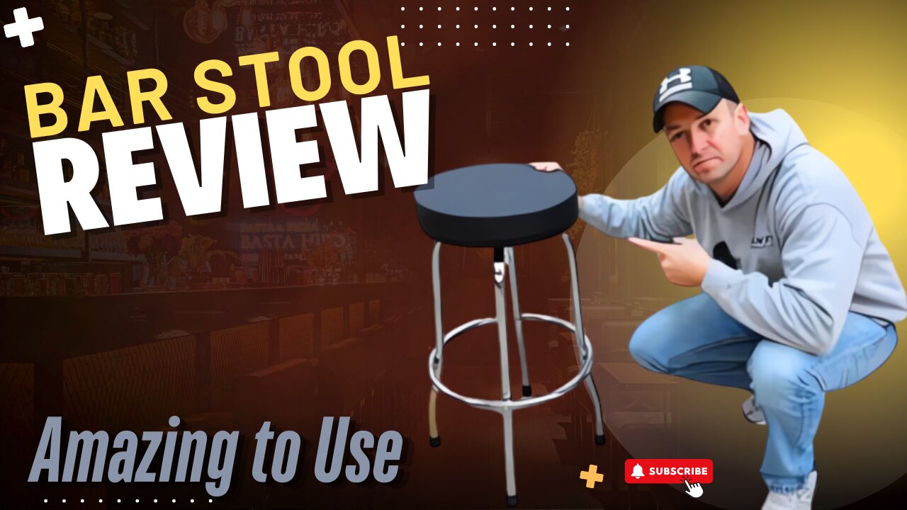 Decent Quality??? BIG Bar Stool Review | link in Description👇