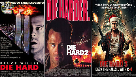 Why Die Hard Should have been a Christmas Trilogy & AOC = Masturbating with a Cheese Grater?