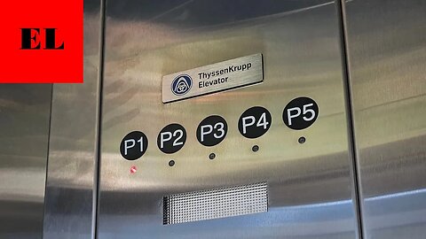 Scenic Thyssenkrupp Synergy Traction Elevator - VT Perry Street Garage (Blacksburg, VA)