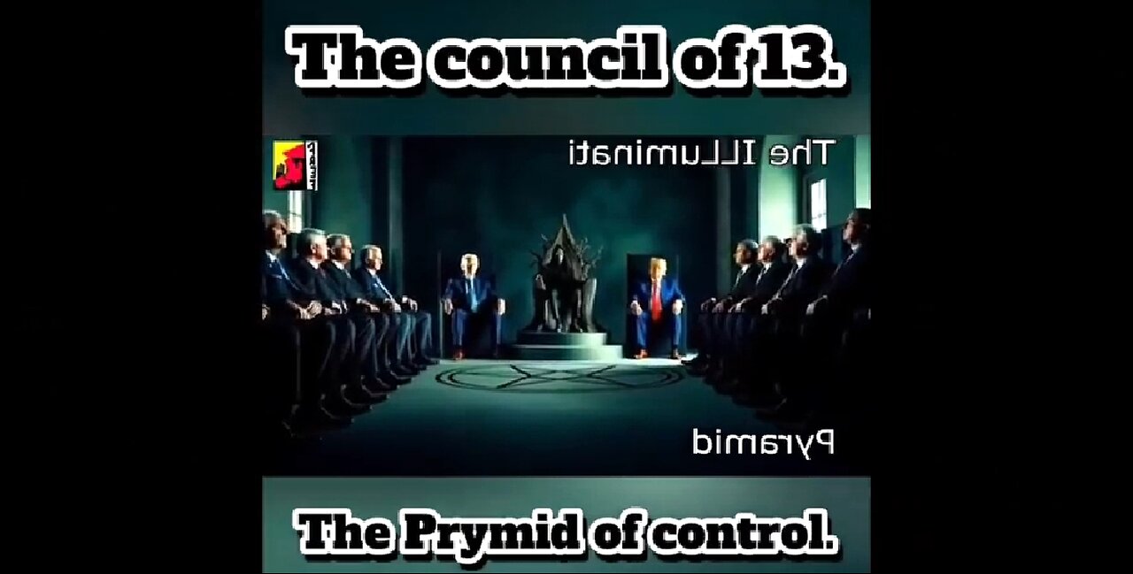 THE COUNCIL OF 13 THE PYRAMID OF CONTROL 👊