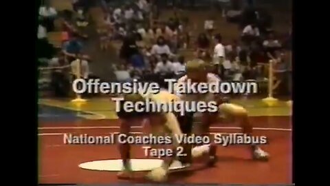 Bruce Burnett: Coach's Syllabus For Freestyle Wrestling Takedowns Techniques Instructional Video Volume 2