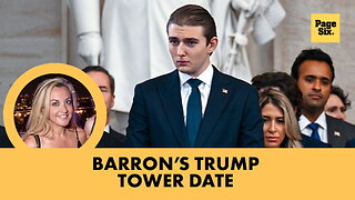 Barron Trump shut down a whole floor of Trump Tower for a date