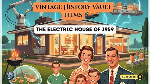 The Electric Home of 1959 Vintage History Vault Films.