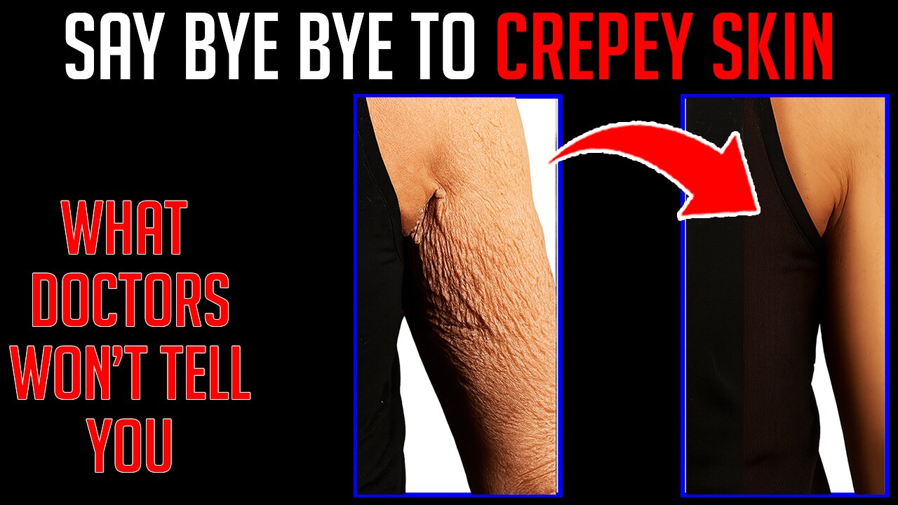 3-Minute Fix for Crepey Skin Over 50 | Natural Anti-Aging Remedy
