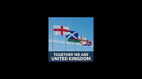 "Four nations, one heart. 🇬🇧 Together we are the United Kingdom, celebrating our rich tapestry