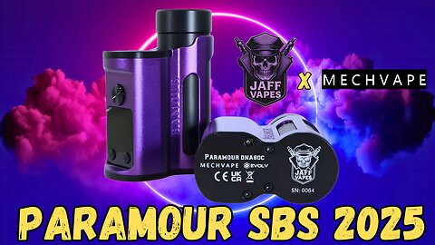 Paramour SBS DNA80c By Mechvape X Jaff Vapes Collaboration