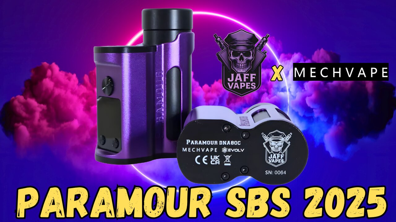 Paramour SBS DNA80c By Mechvape X Jaff Vapes Collaboration
