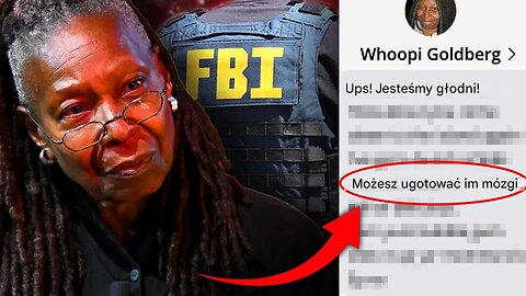 Wyciekłe nagranie z Epsteinem ujawnia, że ​​Whoopi Goldberg zjada „ludzki mózg” z czaszki dziecka