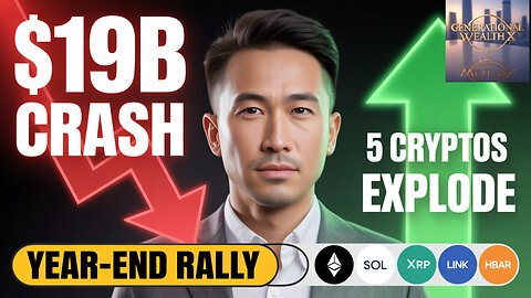 $19 Billion Crypto Crash Just Set Up This MASSIVE Year-End Rally
