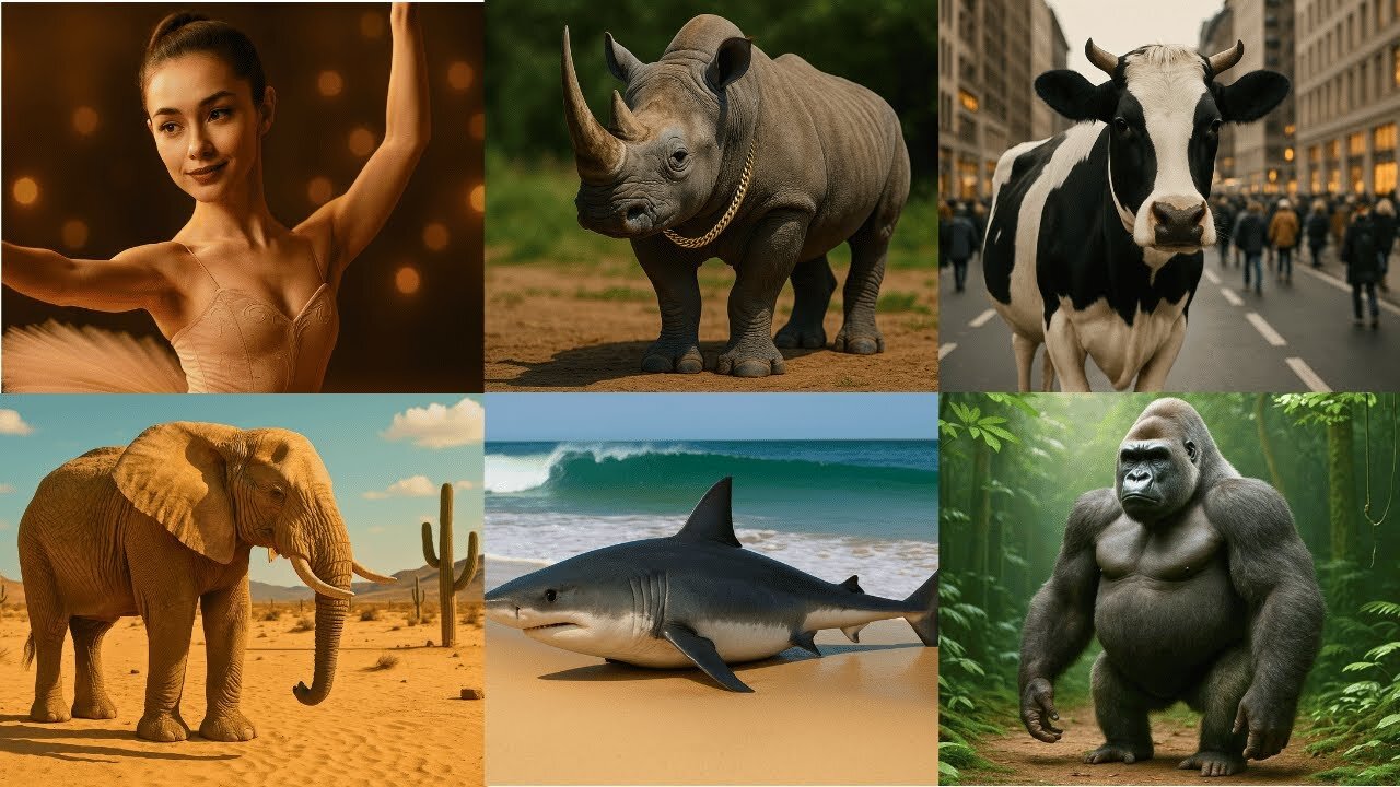 FULL VIDEO : All BRAINROT Animals But They All Normal Part 5