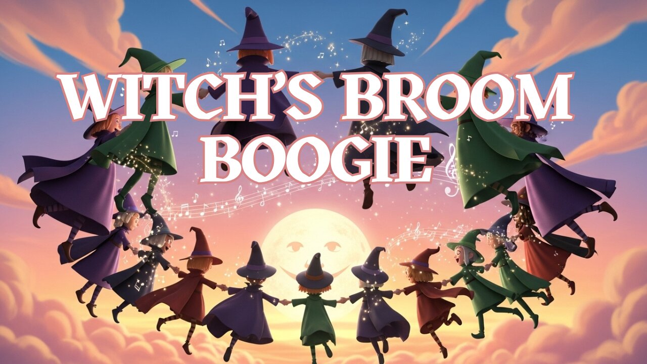 Witch’s Broom Boogie | Fun Kids Halloween Dance Song
