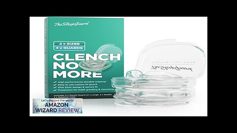 TheSleepGuard Mouth Guard for Clenching Teeth at Night Pack of 4 Best Review