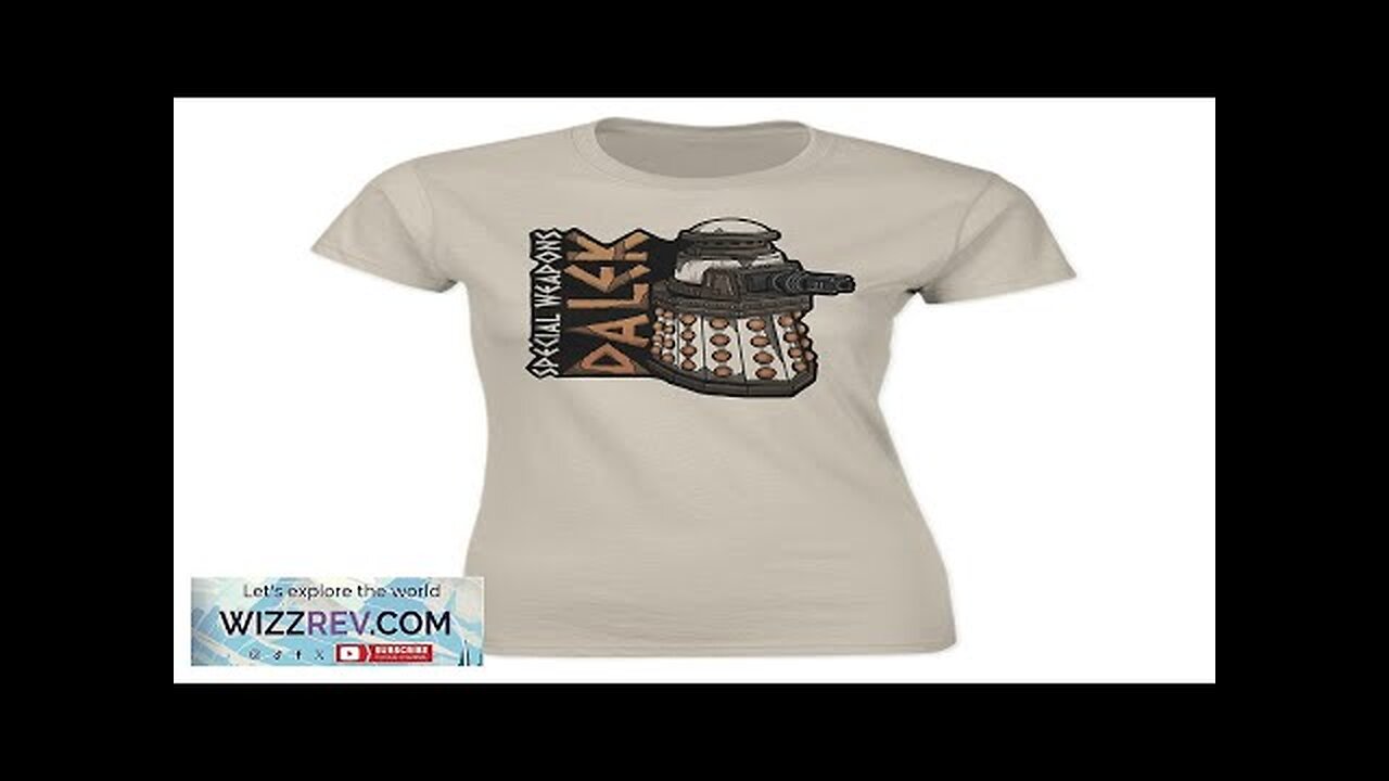 Doctor Who: The 60th Anniversary Diamond Collection: Women's Fit T-Shirt: Special Weapons Review