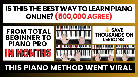🎹 The Piano Method 500,000+ People Can’t Stop Talking About!