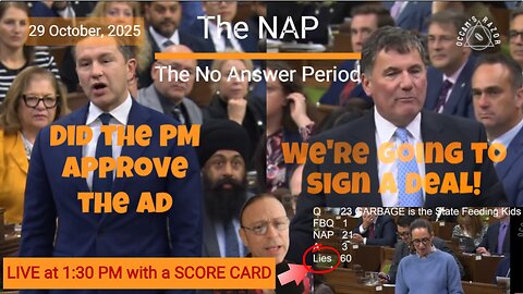 Question Period - October 29, 2025 – The NAP