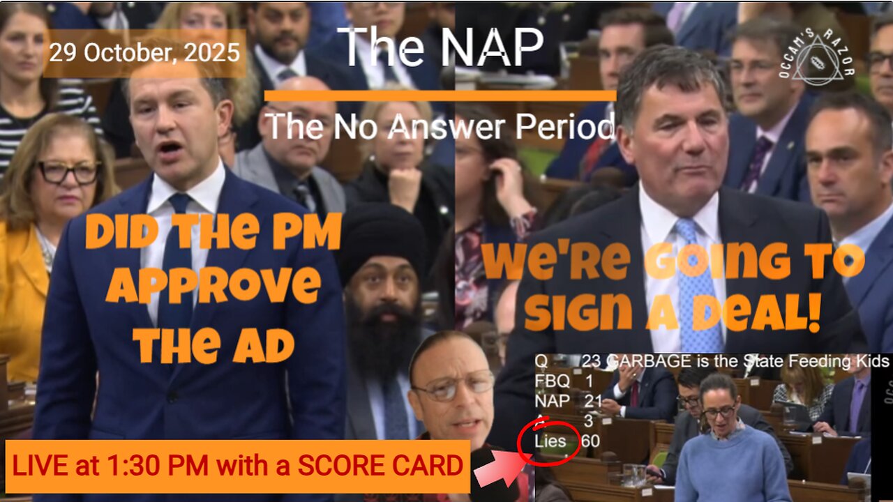 Question Period - October 29, 2025 – The NAP