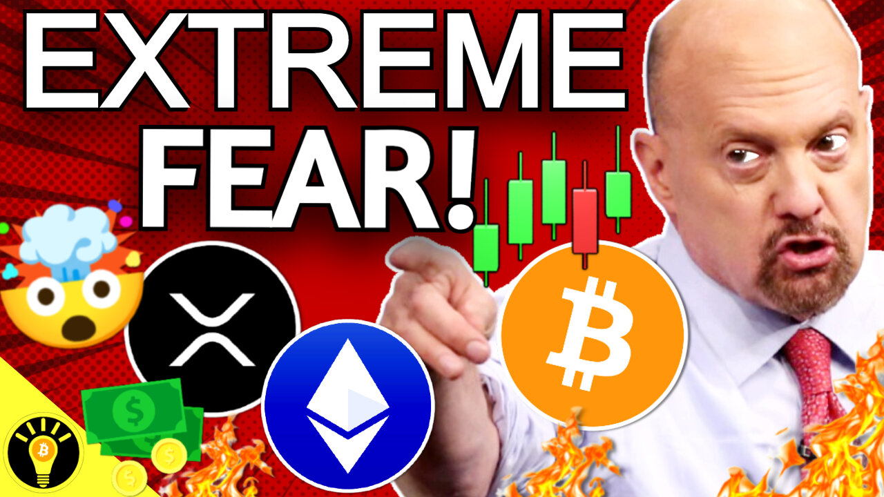 CRYPTO IN EXTREME FEAR! JIM CRAMER TURNS BEARISH ON BITCOIN & JAPAN STIMULUS QE!