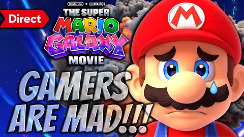 The Super Mario Galaxy Movie Direct DRAMA!!! (No Games & Fans Are Mad)