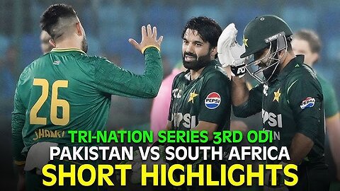 Pakistan vs South Africa Live Score: Salman Agha smashed a Six on Lungi bowling . Pakistan at 349/3