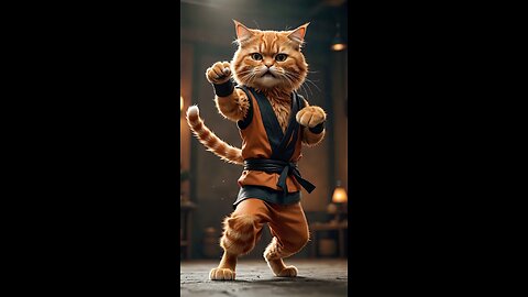 Kung Fu cat