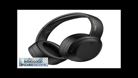 Edifier W820NB Plus ANC Headset bluetooth Headphone Active Noise Cancelling Dual Hi-Res Review