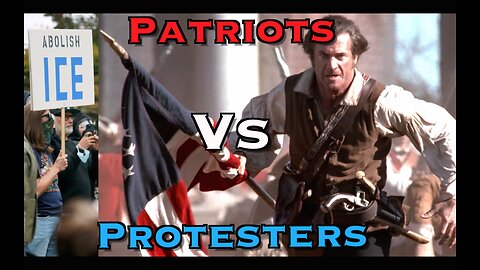 Patriots Vs ICE Protesters