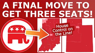 Indiana, Utah MOVE to ADD Three MORE RED Seats!