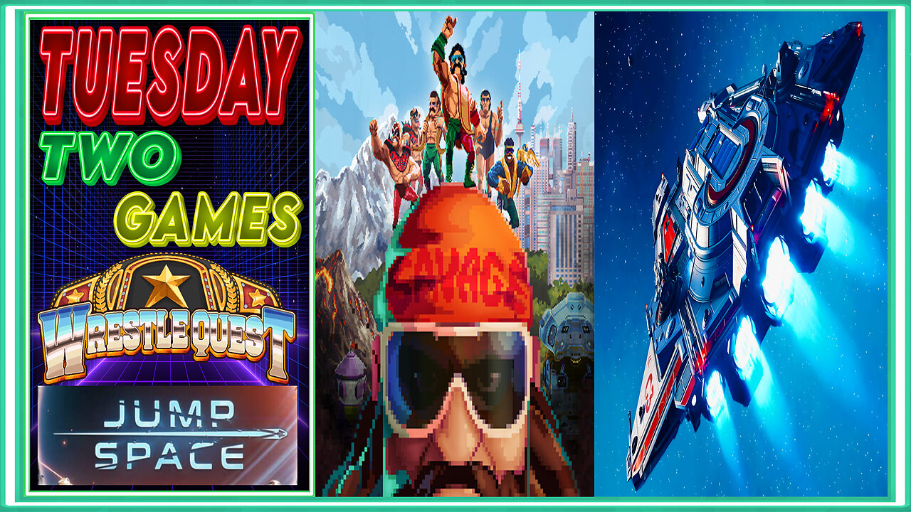 TUESDAY TWO GAMES: Pacific414 Plays WrestleQuest and Jump Space