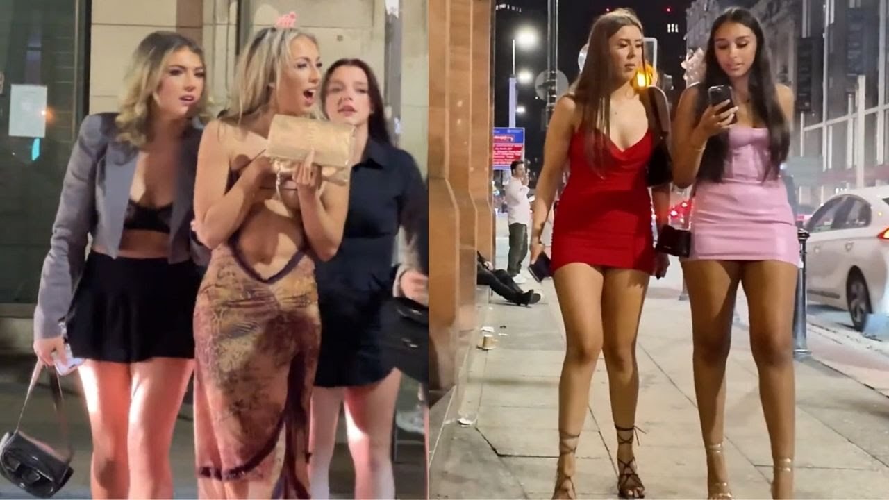 Manchester Nightlife In 4K 🌃 | Experience the amazing atmosphere and the best moments 🔥