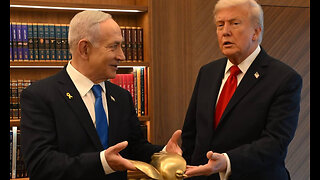 'Peace In Our Time'? Trump Touts 'Peace Plan' In Israel