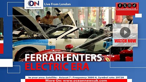 Ferrari enters electric era