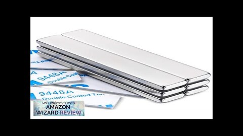 MIKEDE Strong Rare Earth Neodymium Magnets Heavy Duty Bar Magnets with Double-Sided Review