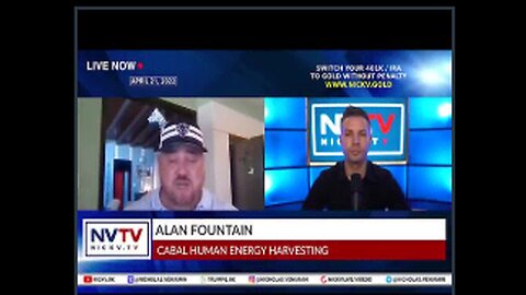Alan Fountain Discusses Cabal Human Energy Harvesting - (Loosh Energy)