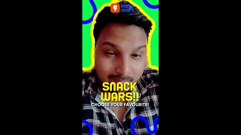 👍insta mart fun & snak time😂