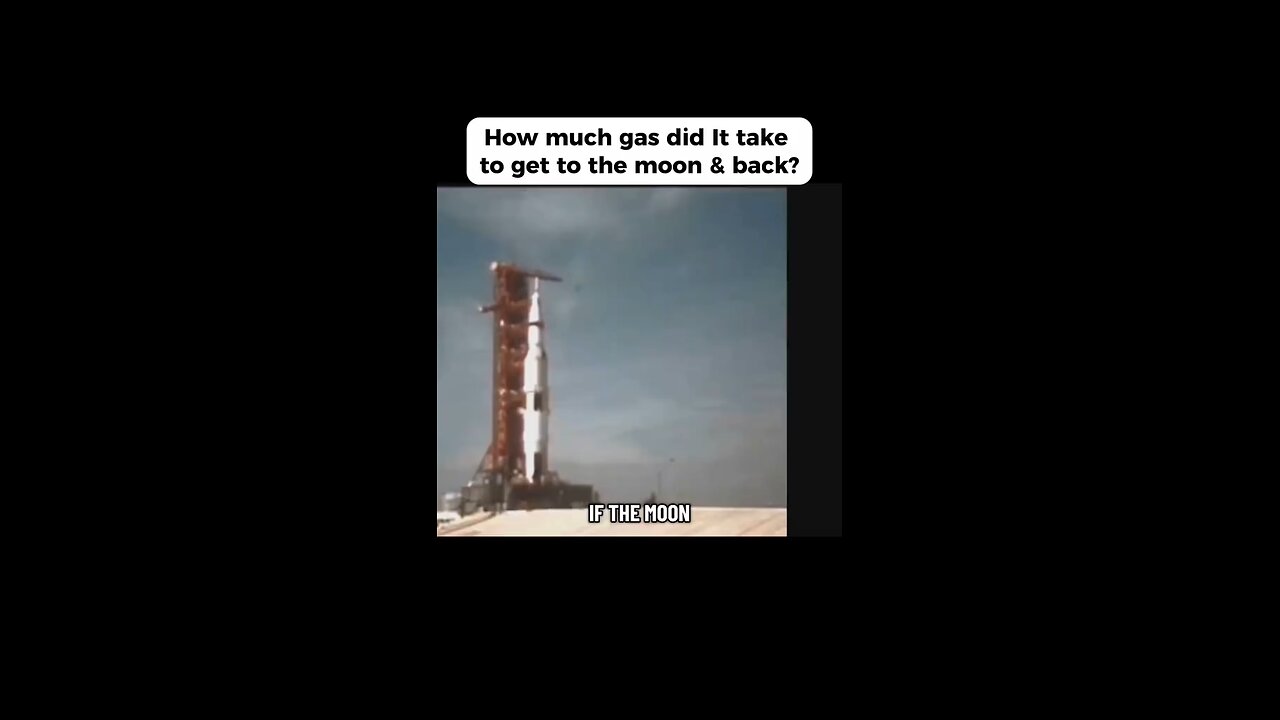 How Much Fuel Did It Take To The Moon And Back?